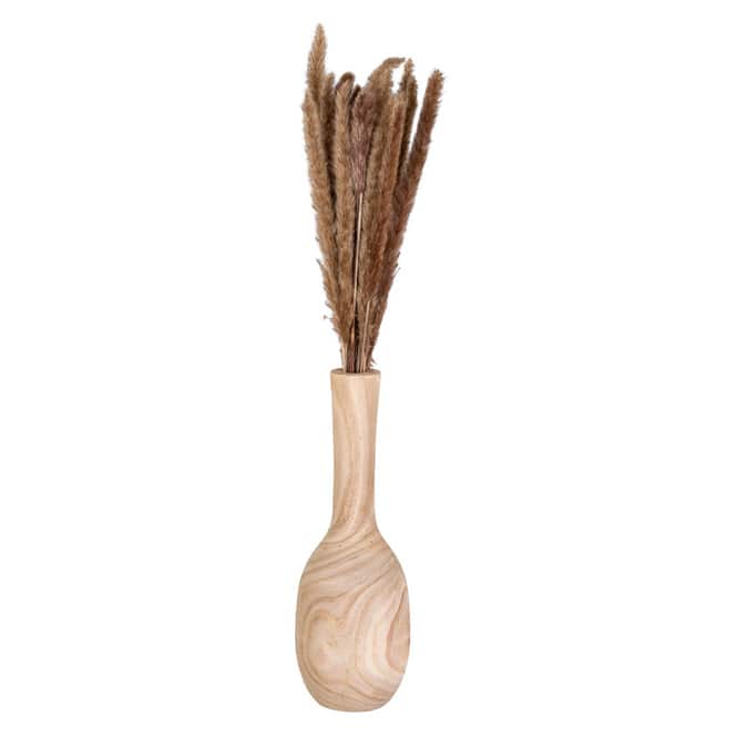 Vase - aus Holz - ca. 14 x 45  cm