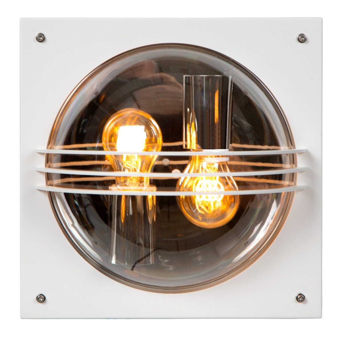 Lucide Privas wandlamp 60W 30x30cm wit