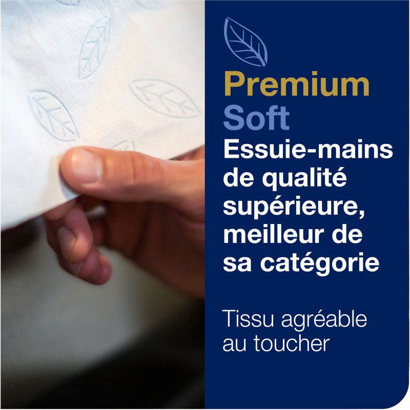 Rouleau d'essuie-mains tork Matic H1 Premium double épaisseur 100 m - Colis de 6