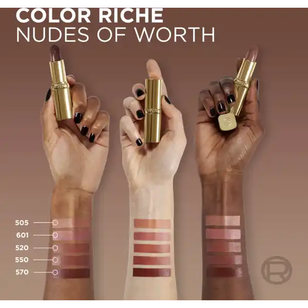 Color Riche Satin Nude Lippenstift 570 Worth it intense