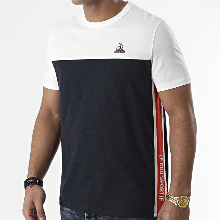 Le Coq Sportif SAISON 1 TEE SS N°2 M N. OPTICA White