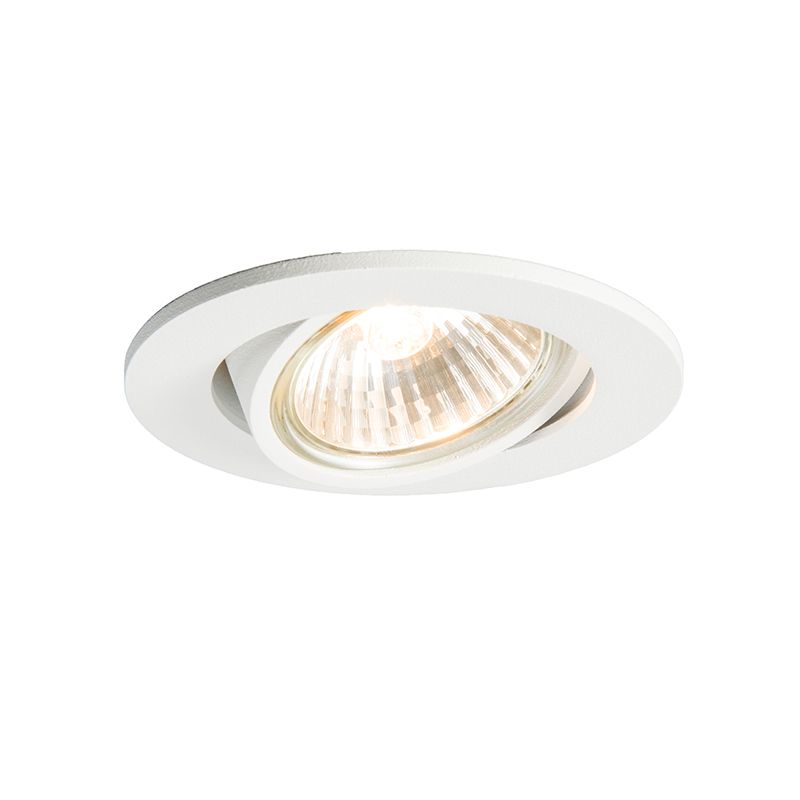 Moderne inbouwspot wit kantelbaar - Cisco