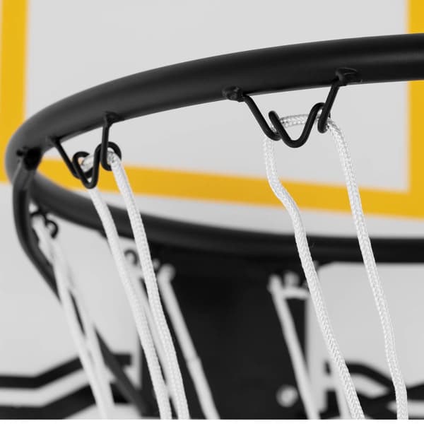 Mobilt basketballkurvsett, justerbart på stativ, høyde 190-260 cm