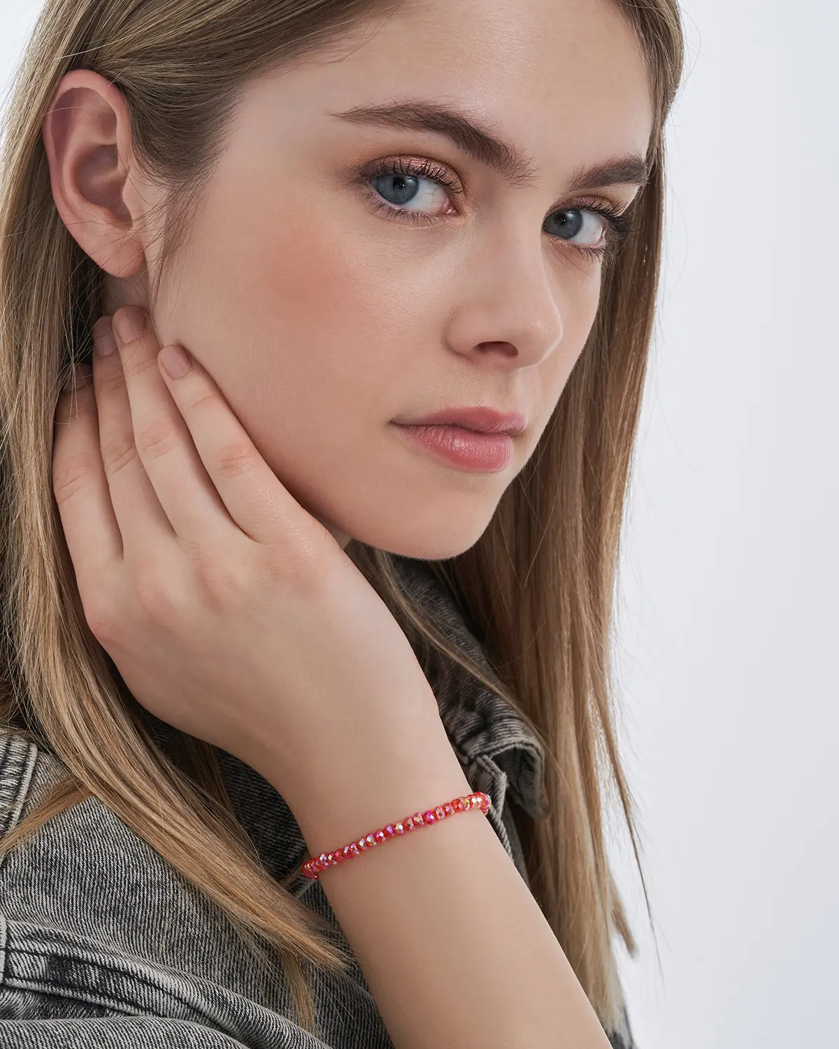 Armband - Orange Sparkle