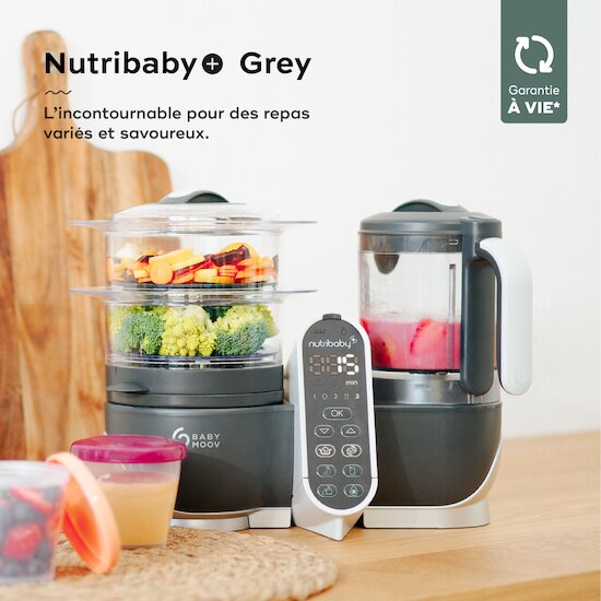 Nutribaby(+) Robot Multifonctions bébé 6 en 1   Industrial Grey        de               Babymoov