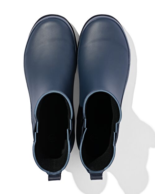 bottes de pluie adulte basses  bleu