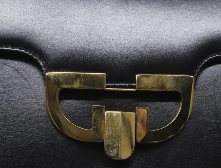 Gucci Vintage Gucci Handbag Black