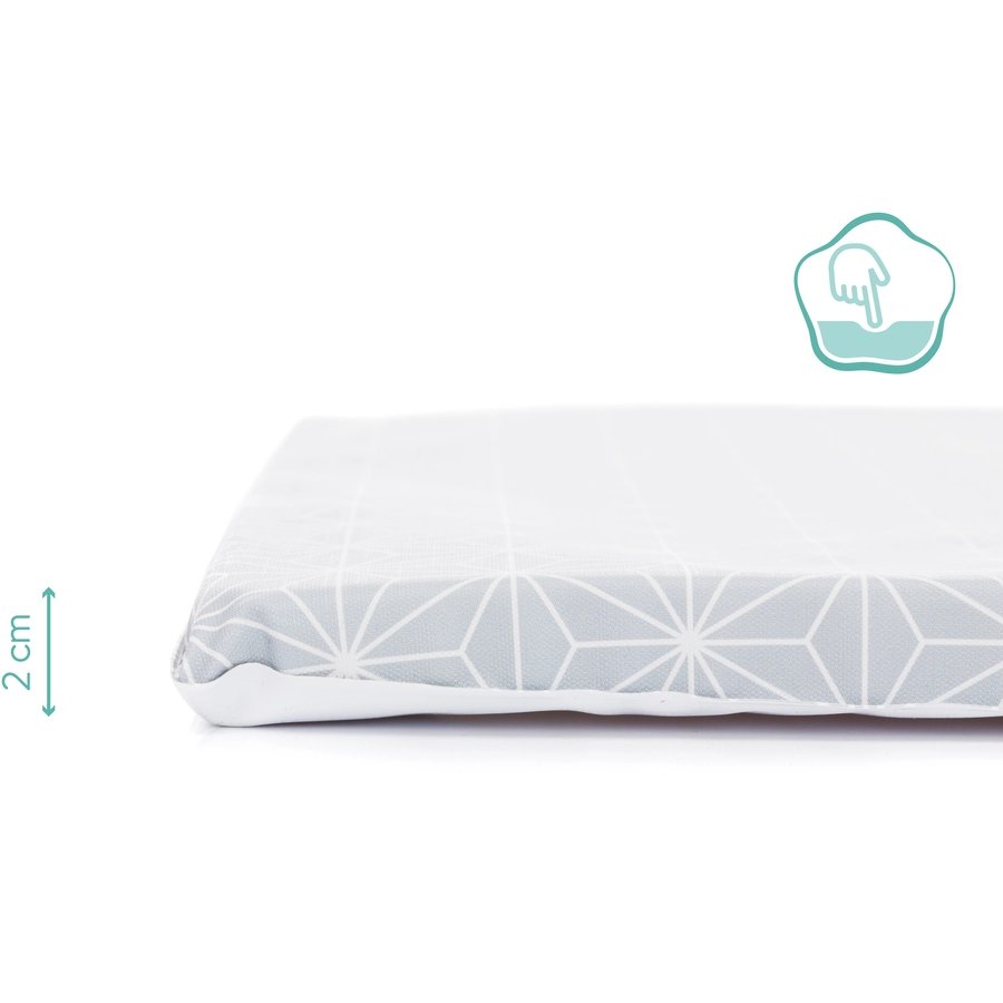 fillikid luxe Wickelauflage cube grau