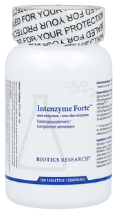 Biotics Intenzyme Forte Tabletten 100TB