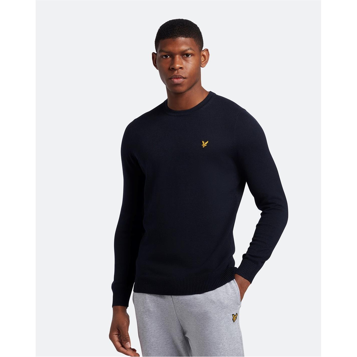 Lyle and Scott Merino Crew Knit Sweater