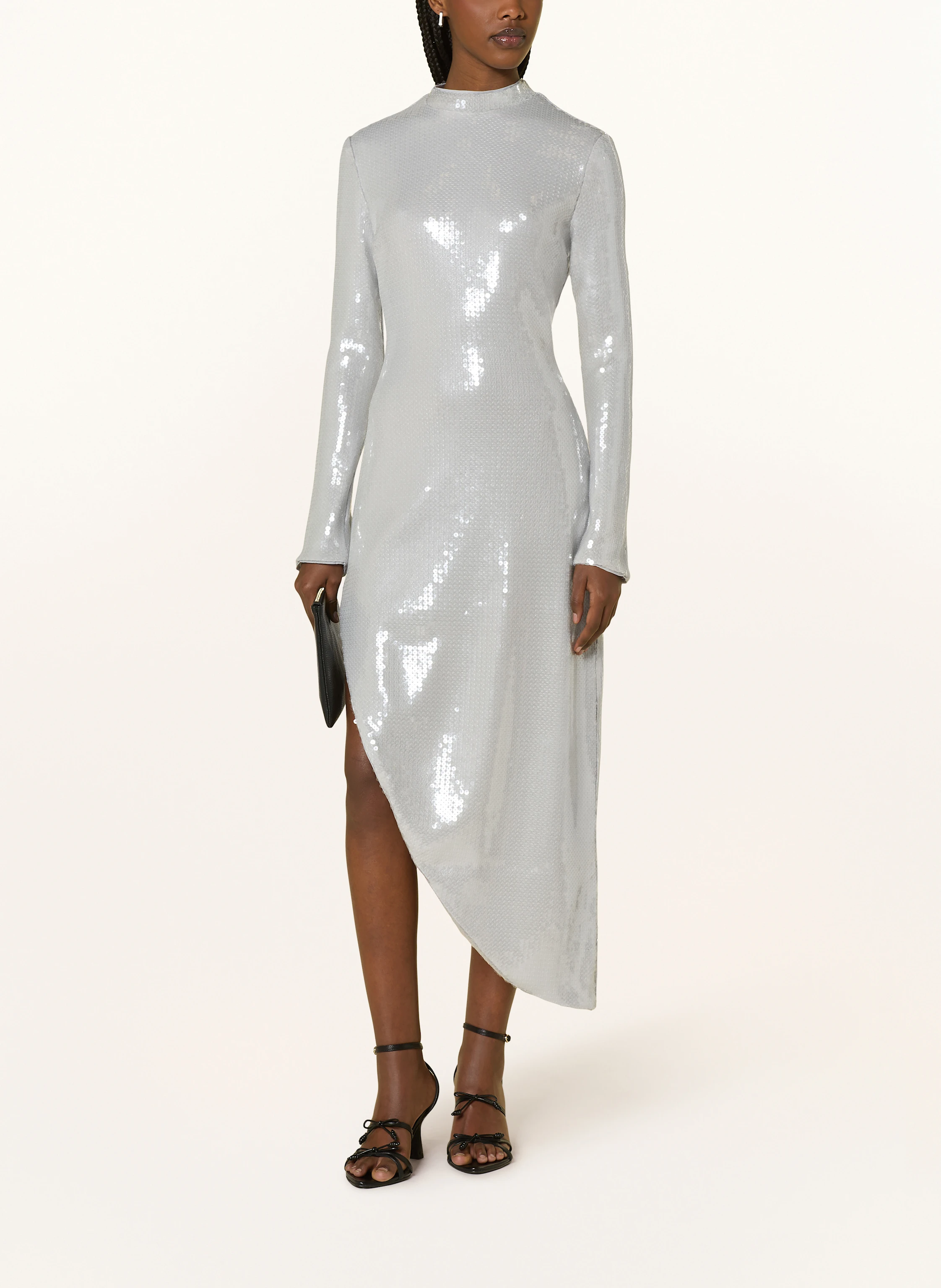 ROTATE Kleid mit Pailletten