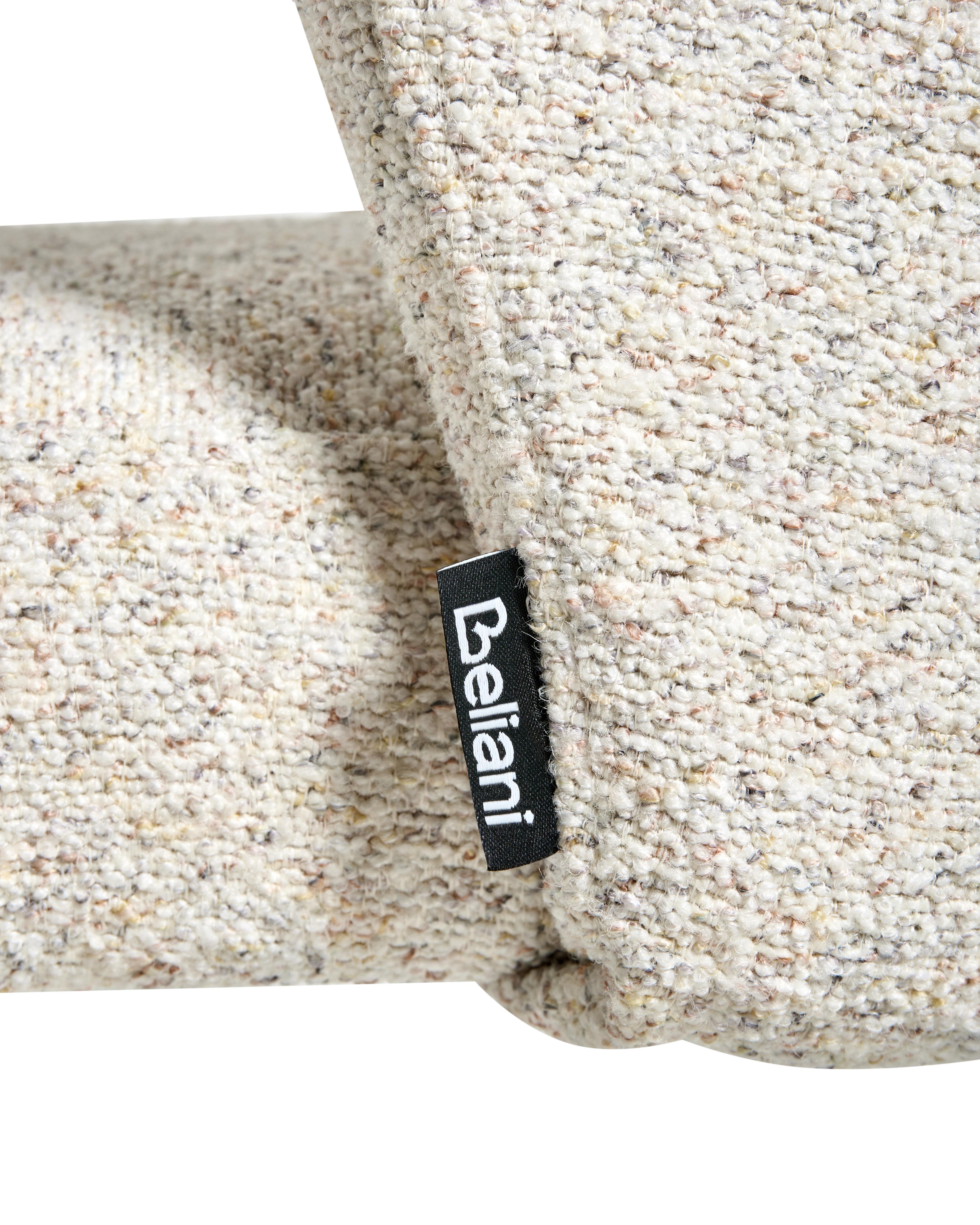 Set van 2 eetkamerstoelen ZANA Bouclé Lichtbeige