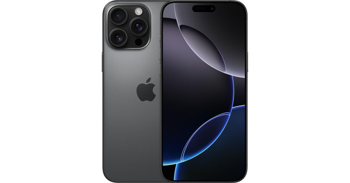 AppleiPhone 16 Pro Max smartphone  (Zwart, 512 GB, iOS)