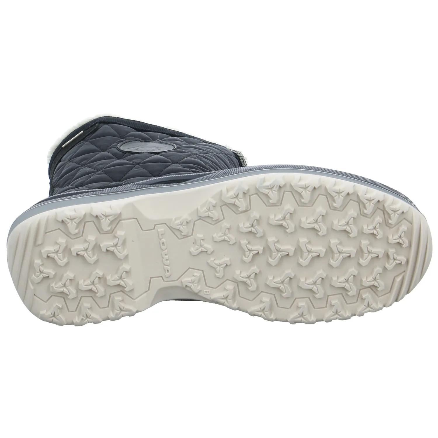 LOWA Snowboots Damen Schwarz Synthetik