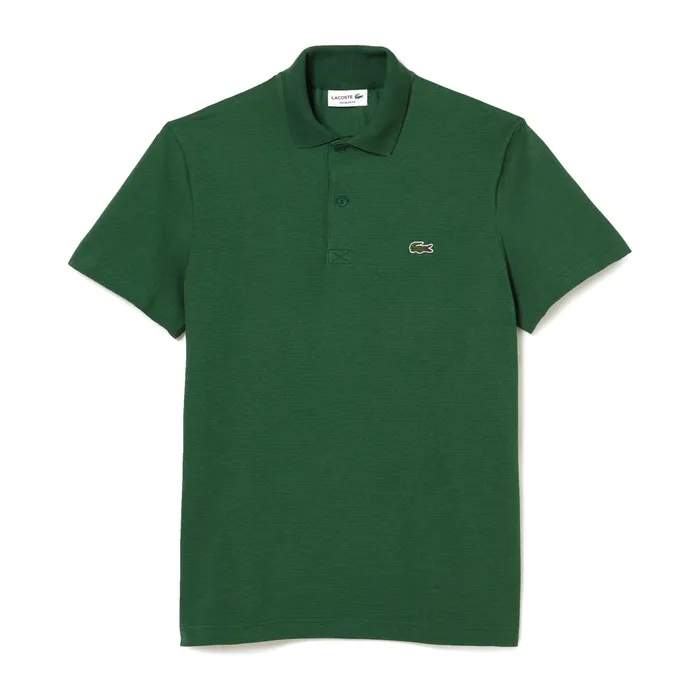 Lacoste Ribbed Collar Polo Heren
