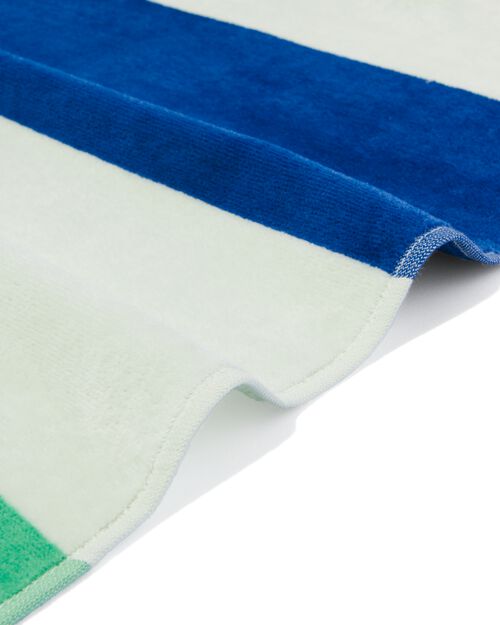 serviette de plage velours 90x180 rayures