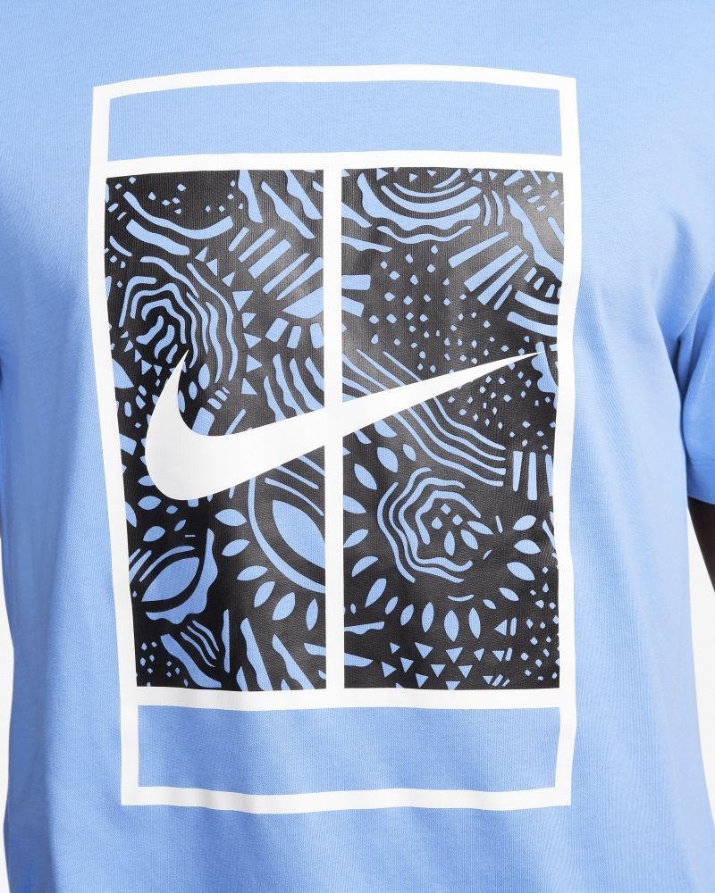 T-shirt Nike NikeCourt Bleu pour homme