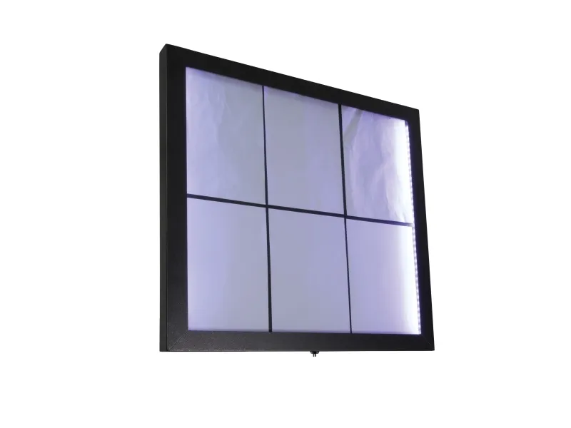 Securit® 6xA4 COATED STEEL belyst informationsdisplay