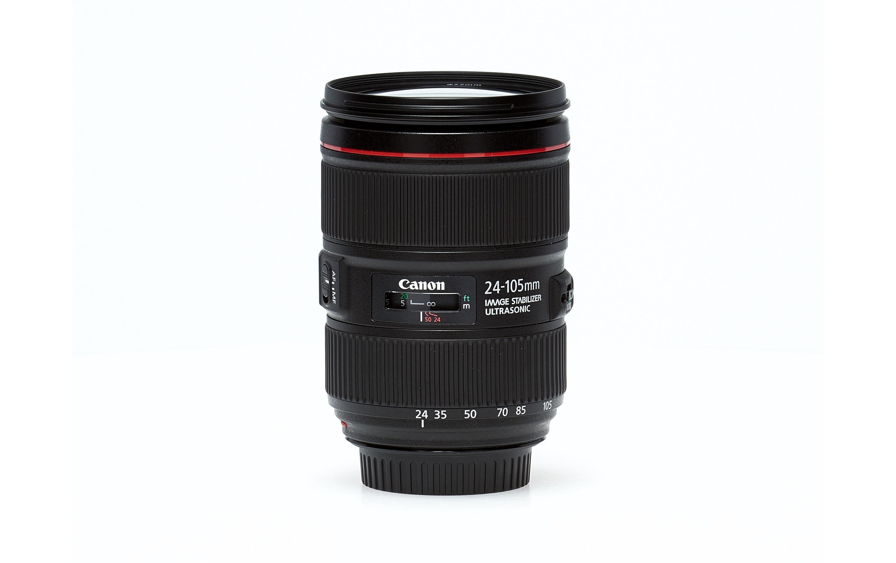 Zoomobjektiv EF 24-105mm F/4.0L IS II USM Canon EF<br>Standard-Zoomobjektiv der L Serie mit Profi-Leistung