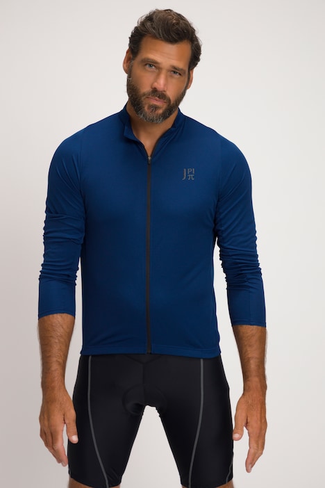JAY-PI Rad-Trikotjacke, Bikewear, Langarm, QuickDry, Rückentasche