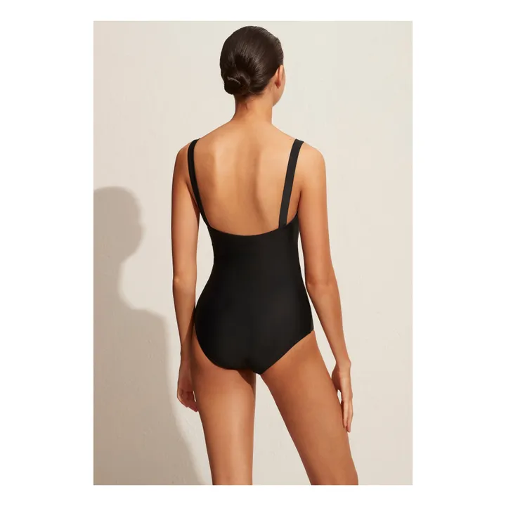 Matteau Maillot Une Pièce Square | Noir