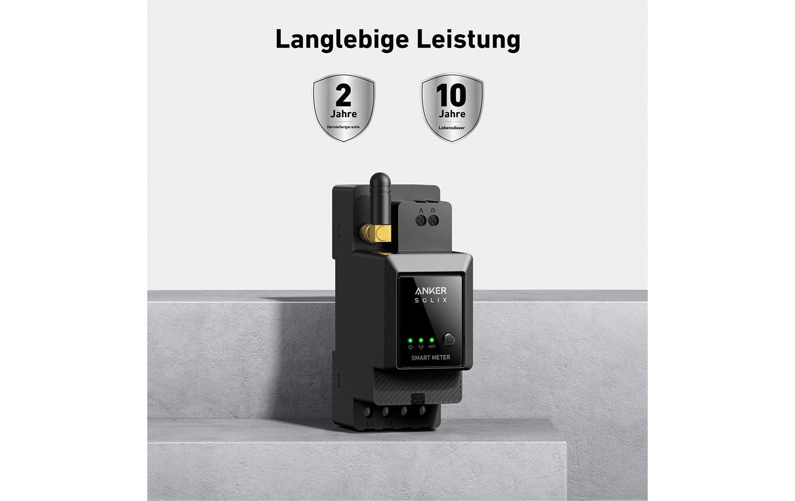SOLIX Smarter Stromzähler für E1600 Pro / PlusSmarter Energieverbrauch mit Anker Solix A17 x 7311