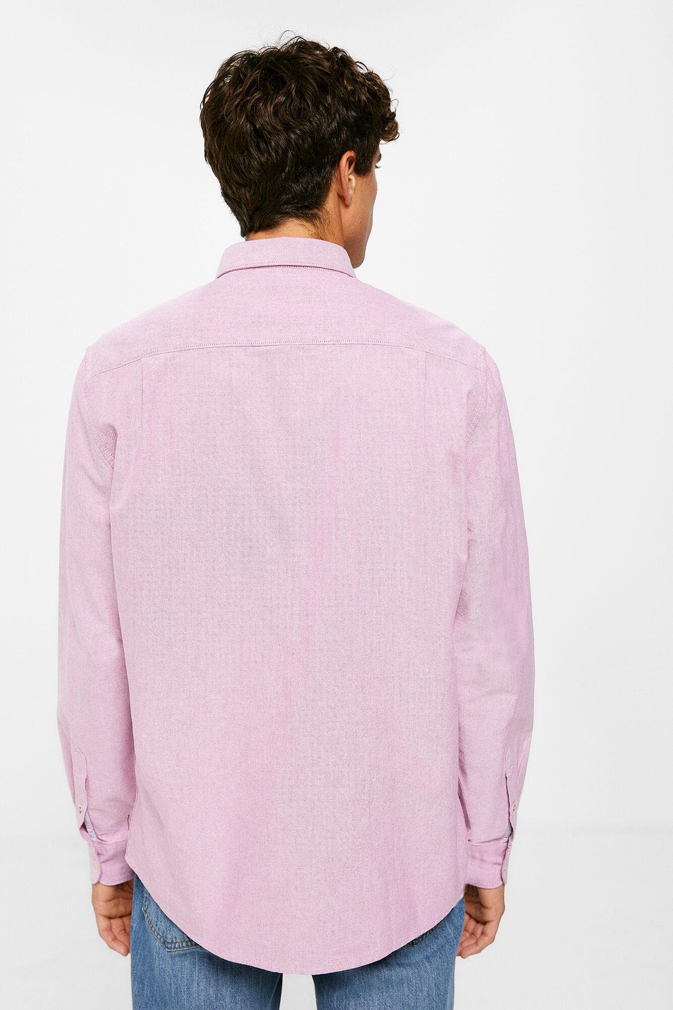 Cor da camisa Oxford