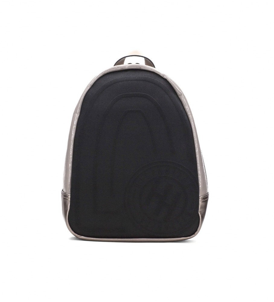 Mochila Hispanitas logotipo preto