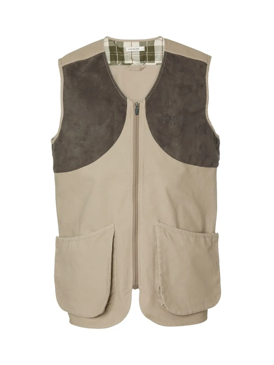 Chevalier Men's Gate Shooting Vest Taupe