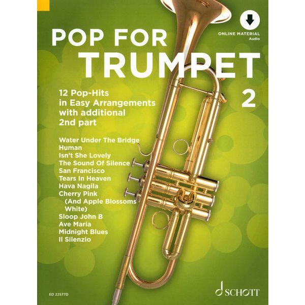 Schott Pop For Trumpet Vol.2