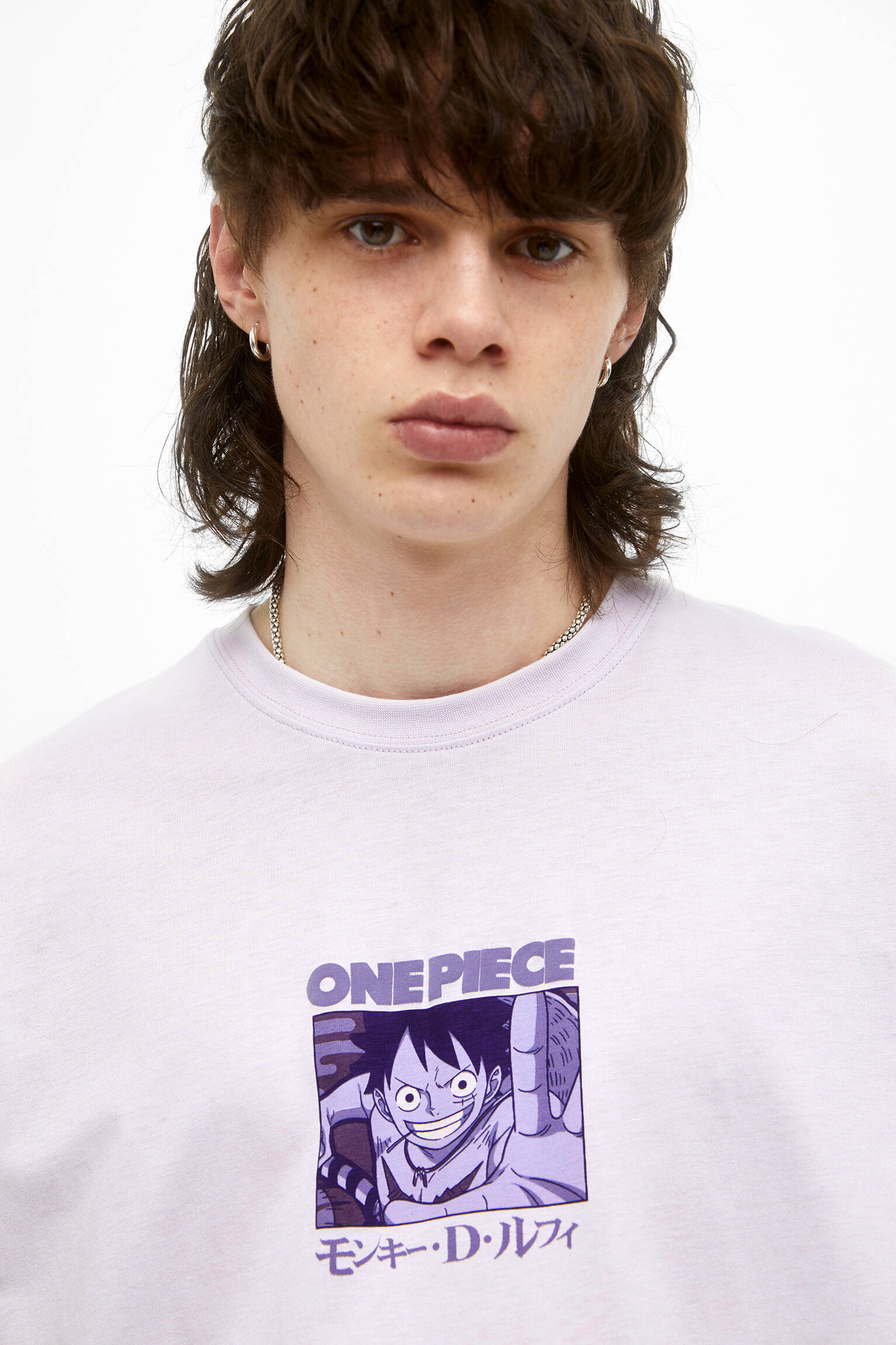 CAMISETA ONE PIECE - MALVA