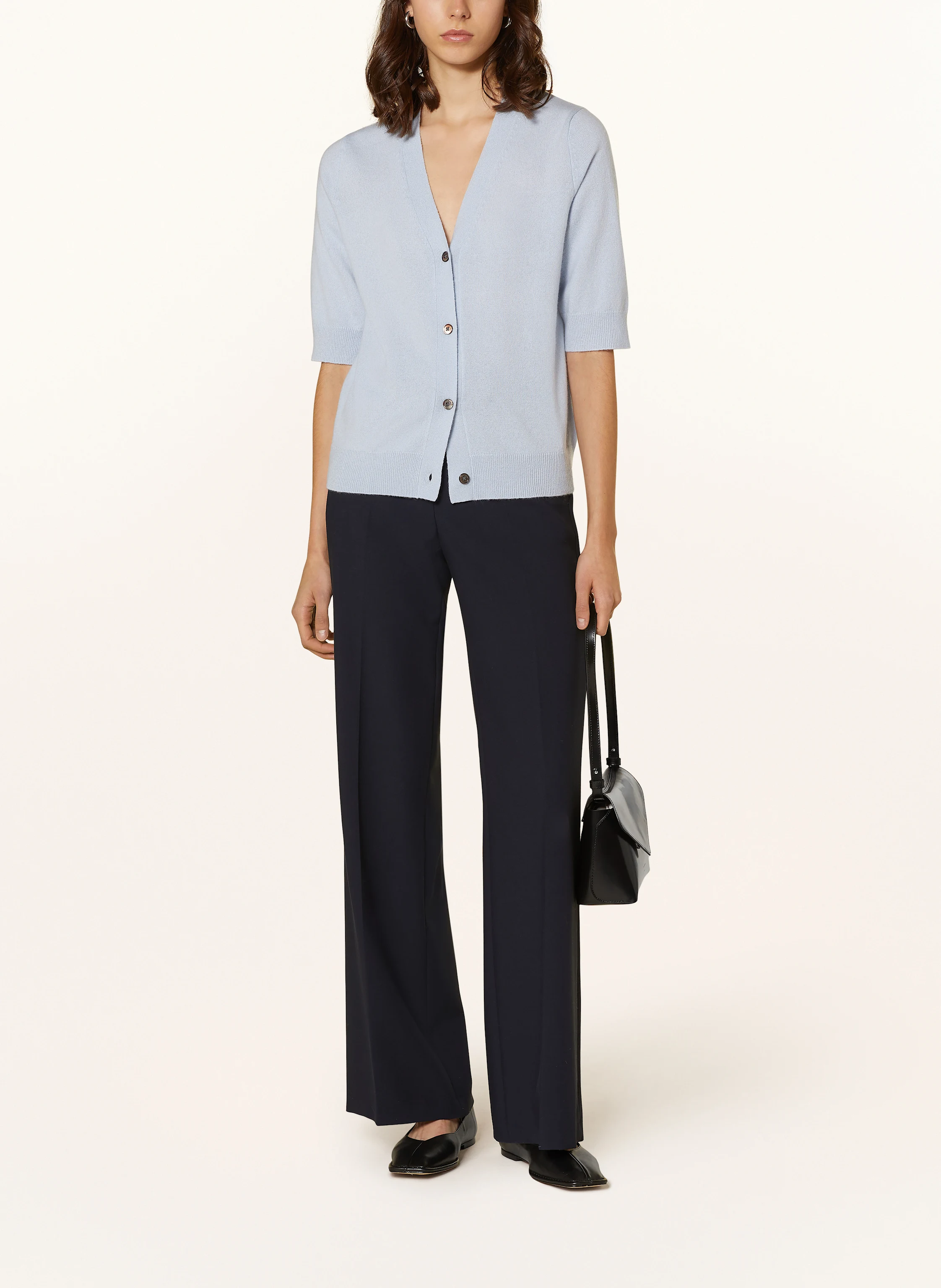 (THE MERCER) N.Y. Strickjacke aus Cashmere mit 3/4-Arm