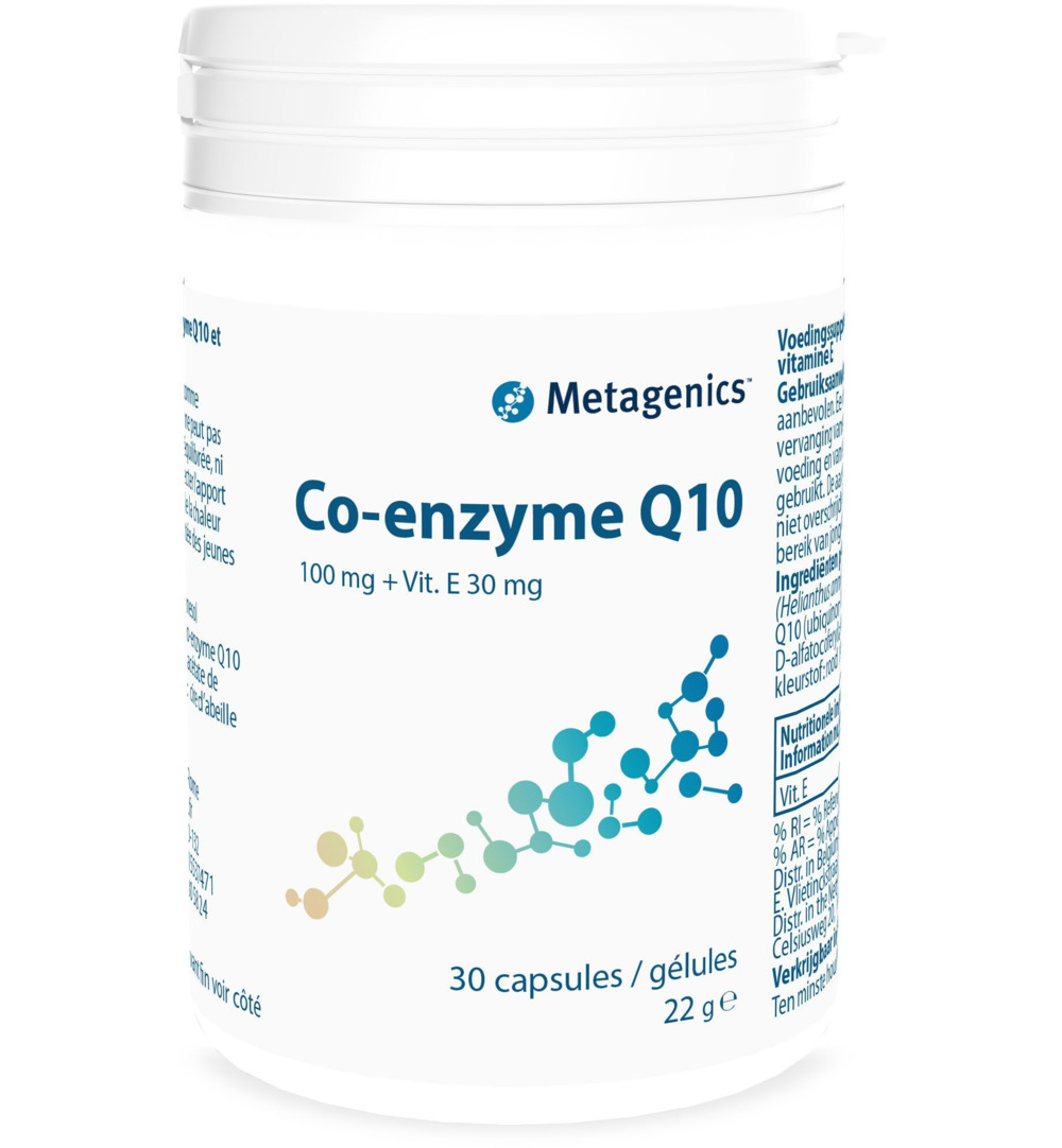 Metagenics Co Enzyme Q10 100Mg (30 capsules)