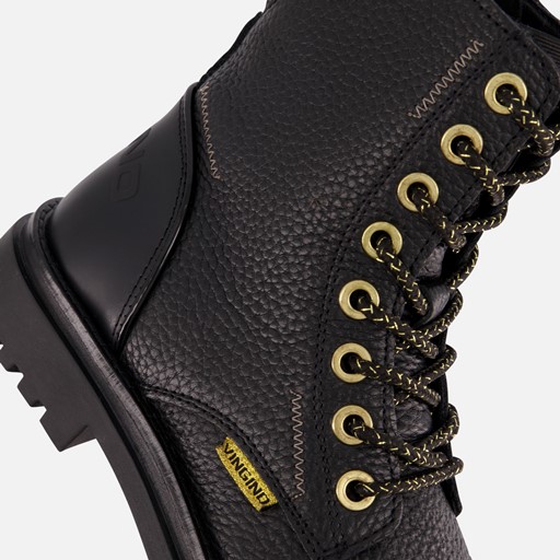 Vingino Shirley Biker boots zwart Leer