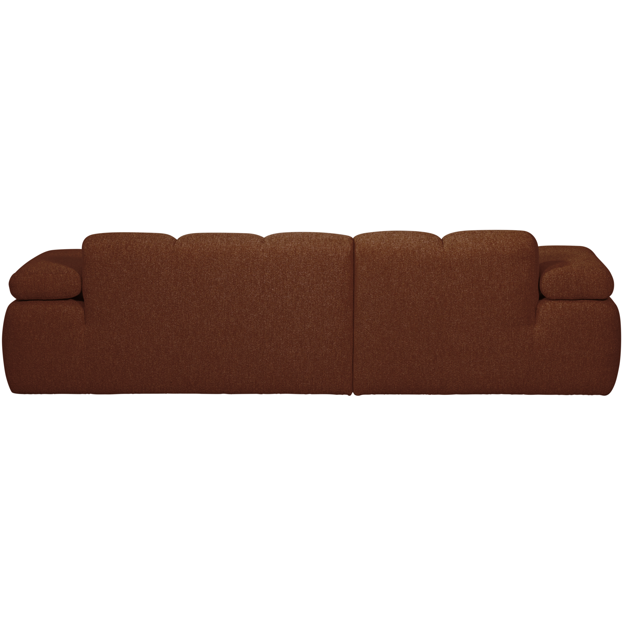 Chaise Longue Mojo Mojo Chaise Longue Links - Bouclé - Roestbruin Melange