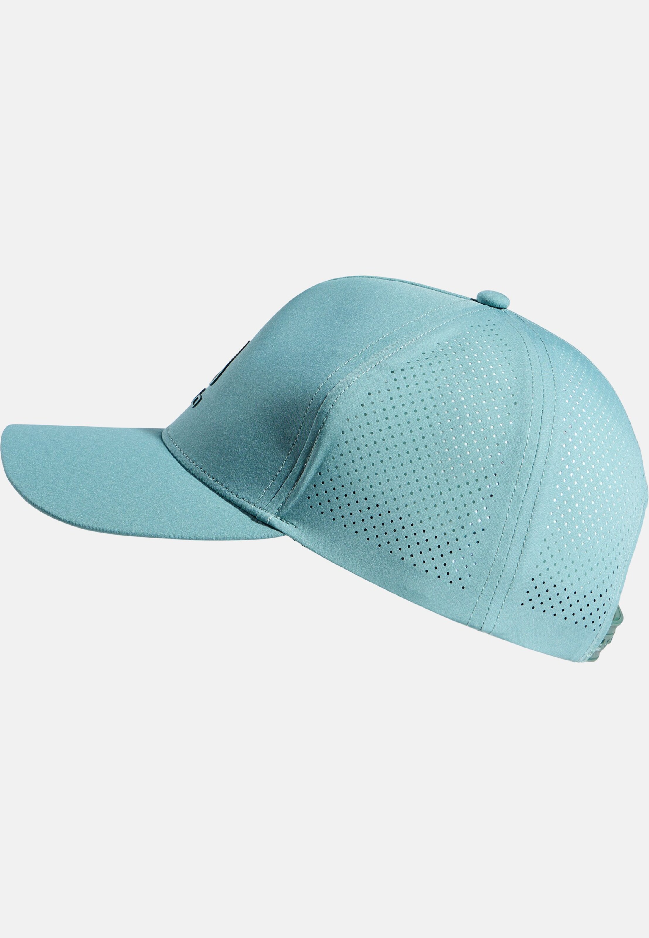 Performance Cap mit Knopfdruckleiste in arctic
