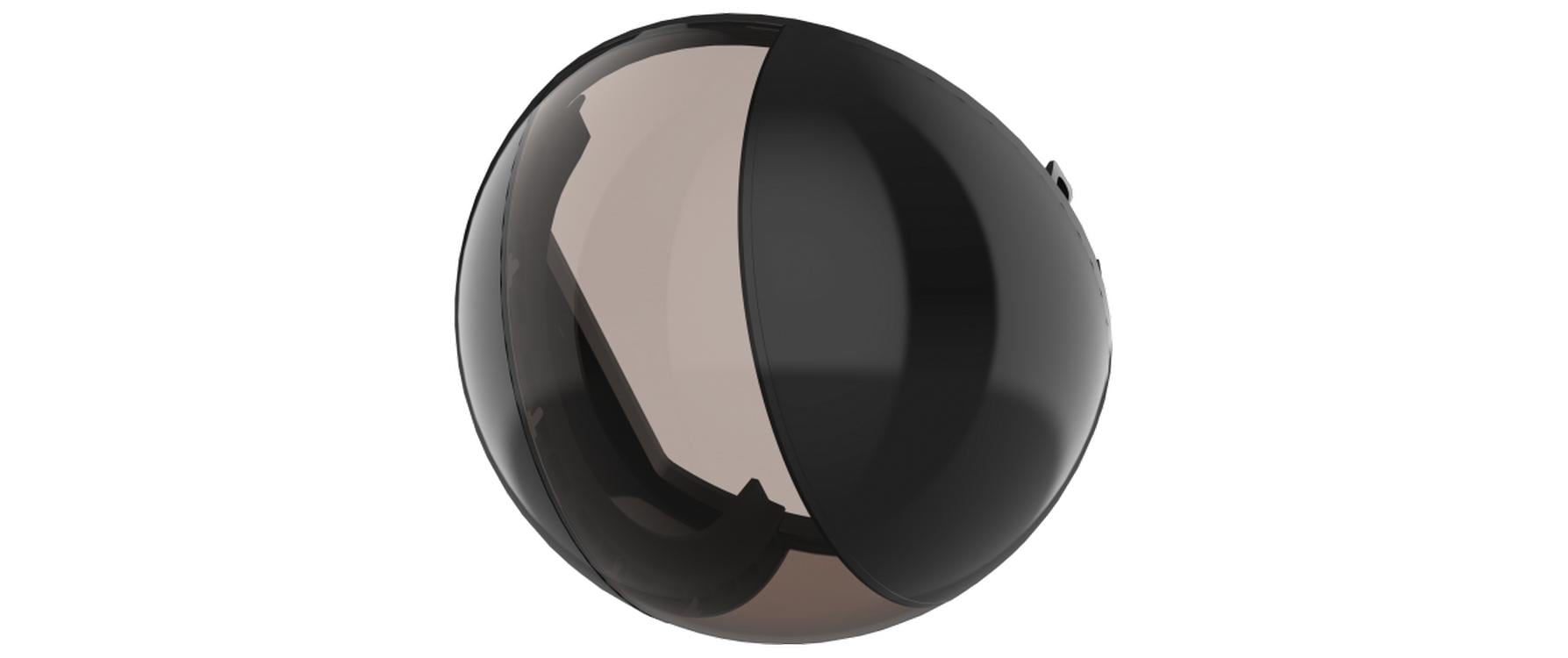 Ersatzkuppel TQ6815-E Hard-Coated SmokedFür ausgewählte AXIS Q63 PTZ Cameras, weniger anfällig für Kratzer durch verschmutzte Reinigungsgeräte, Sandstürme und aufgewirbelten Staub