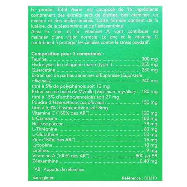 Diet Horizon Total Vision 30 comprimés