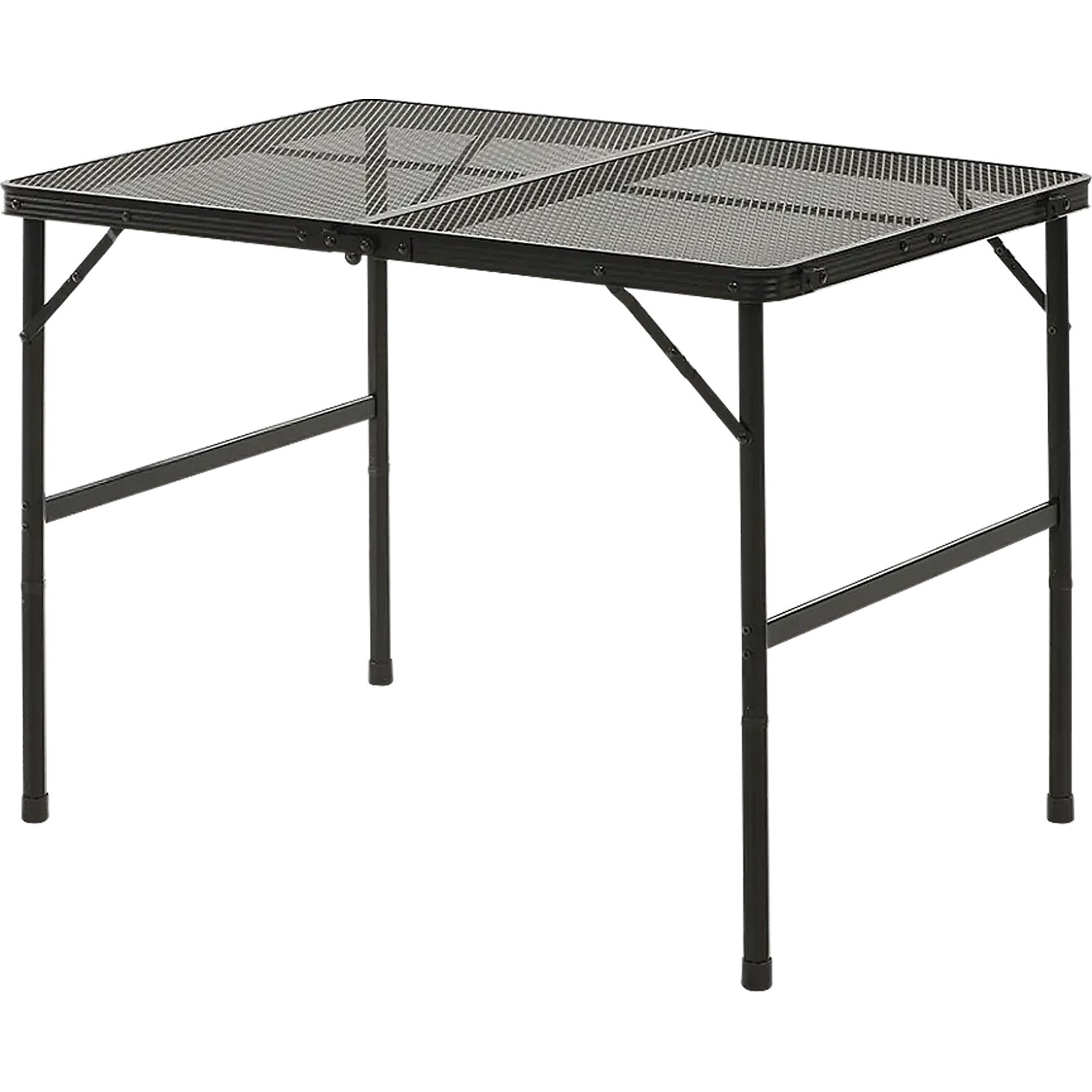 TRAVELLIFE Campingtisch Greccio Mesh 90 Koffer Camping Grill Tisch Verstellbar