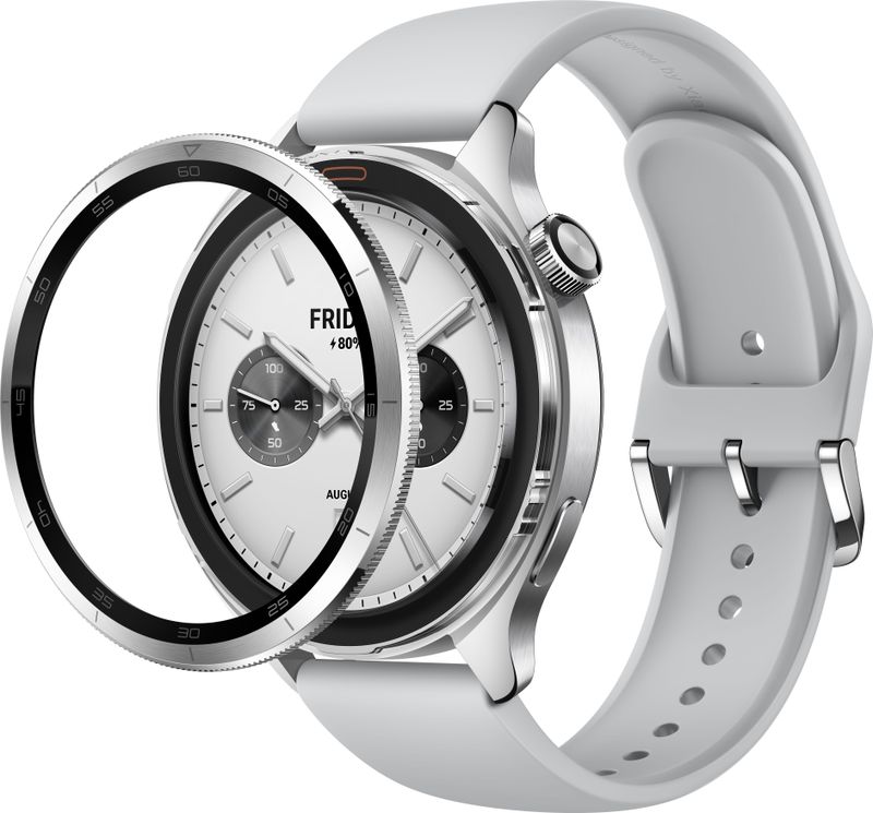 Xiaomi - Watch S4 - Zilver - Smartwatch - Roestvrijstaal - Waterbestendig