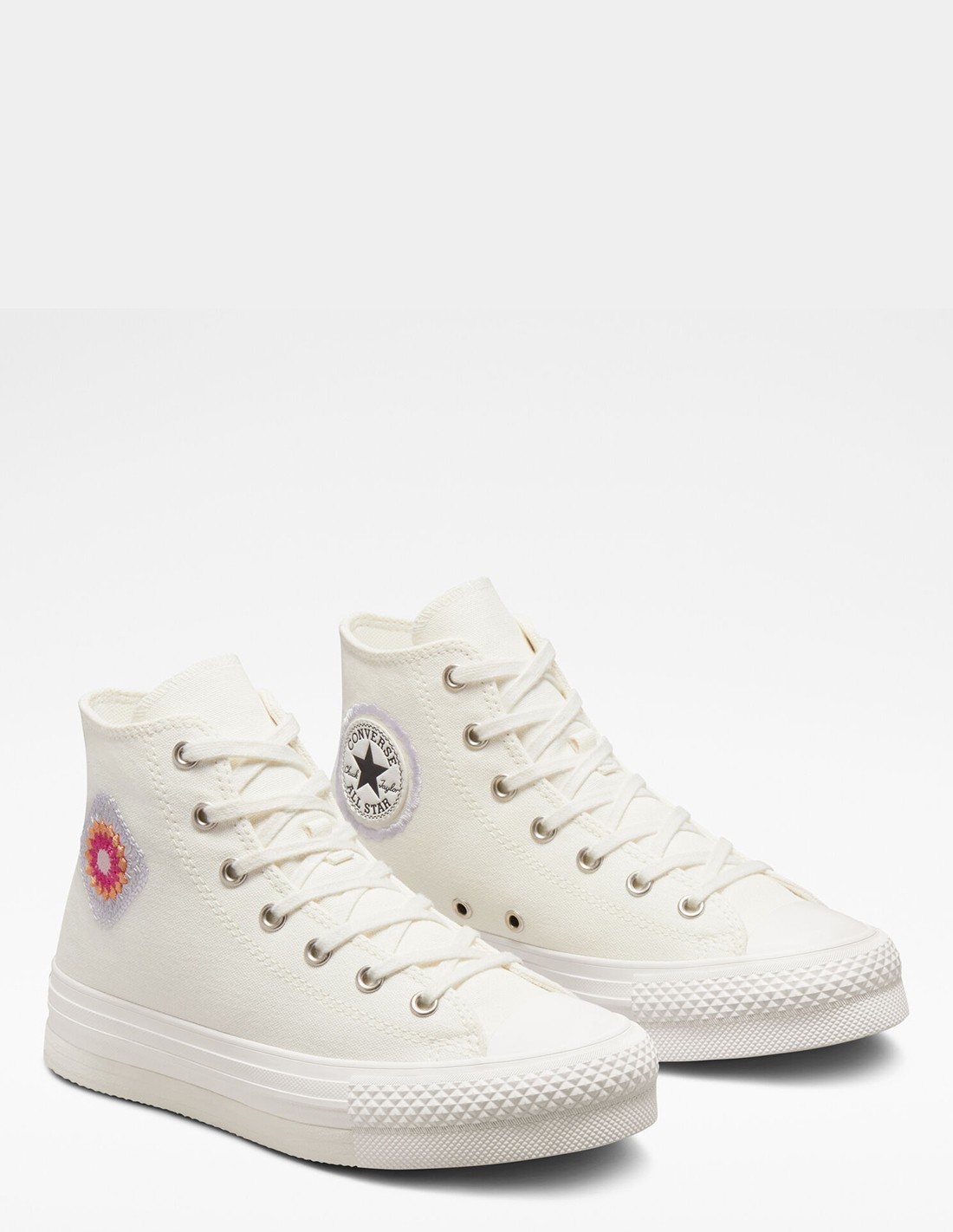 converse Sneakers compensées Femme ctas eva lift hi Blanc