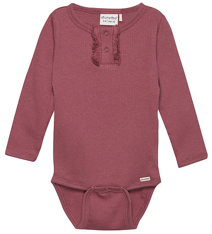Minymo Body l/ä - Rib - Roan Rouge