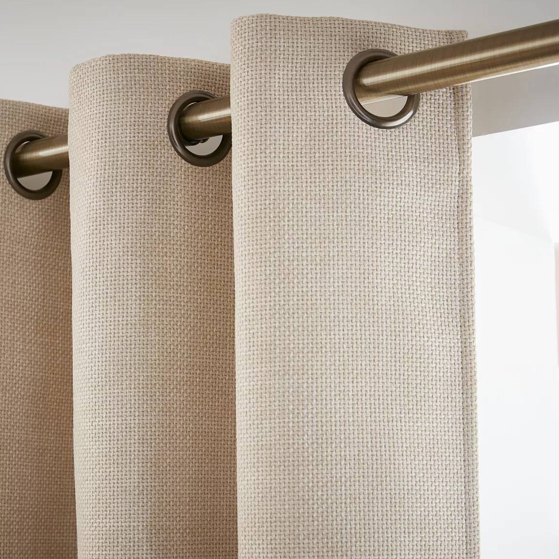 Rideau obscurcissant thermique (140 x 280 cm) Alba Beige grège