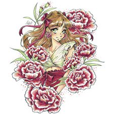 FABER-CASTELL Sketch Marker GOLDFABER, kit Romantic Manga 2