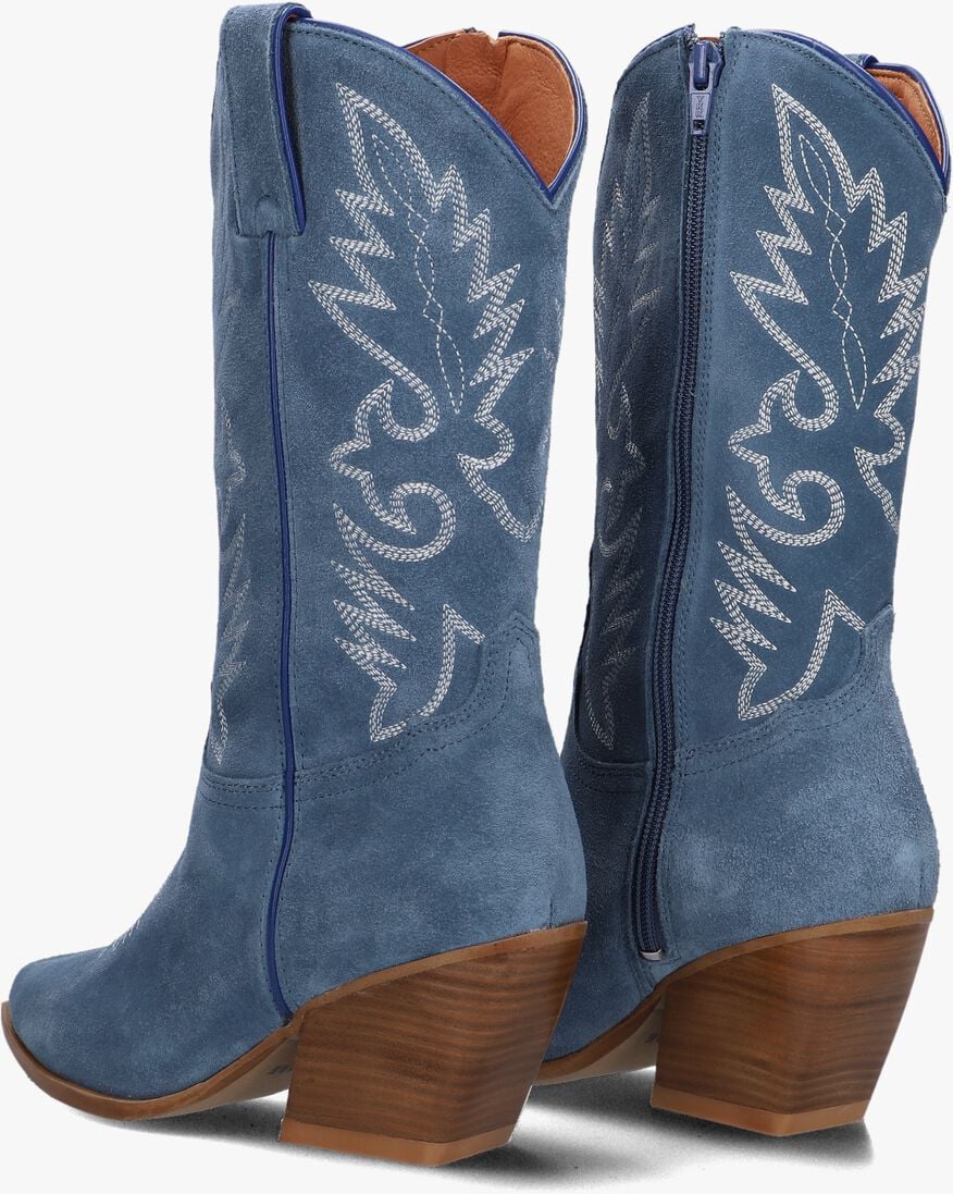 RED-RAG blauwe red-rag cowboylaarzen 77424