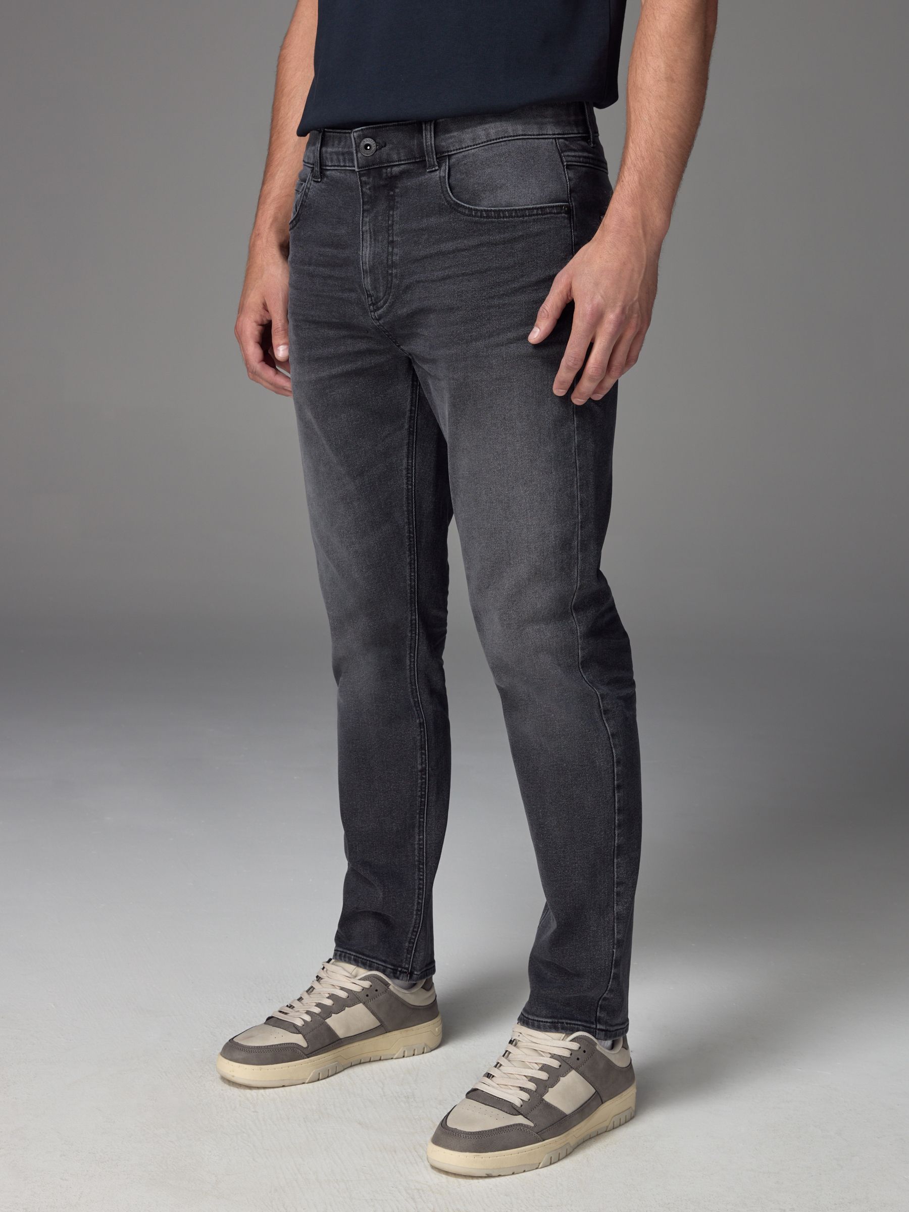 Grijs Gewassen - Musthave stretchjeans