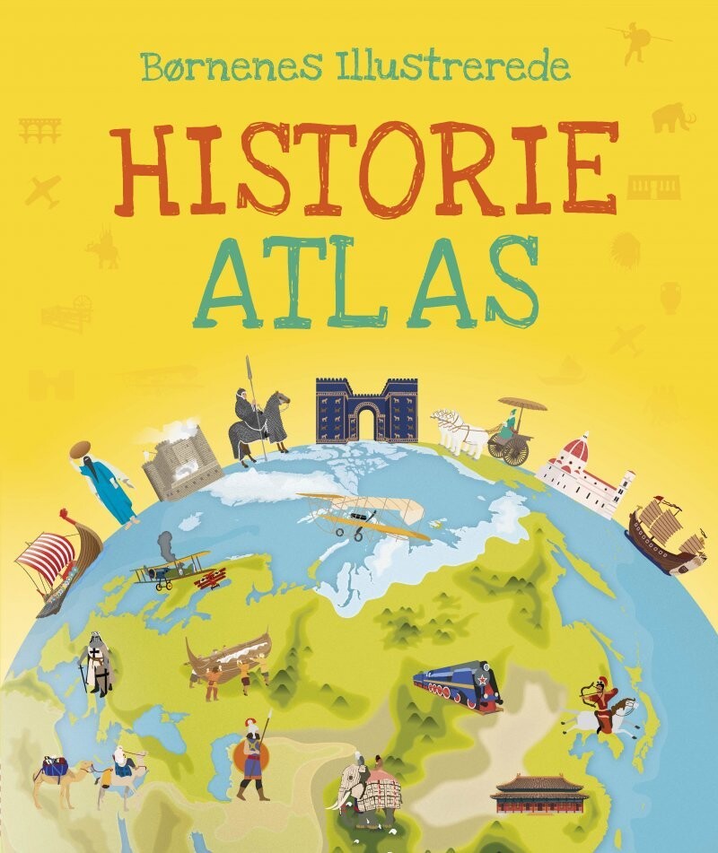 Børnenes Illustrerede Historie Atlas - Bog