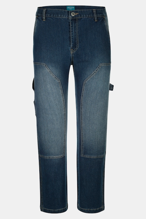 Boston Park Workerjeans, Slim Fit, Stretchkomfort, bis Gr. 35