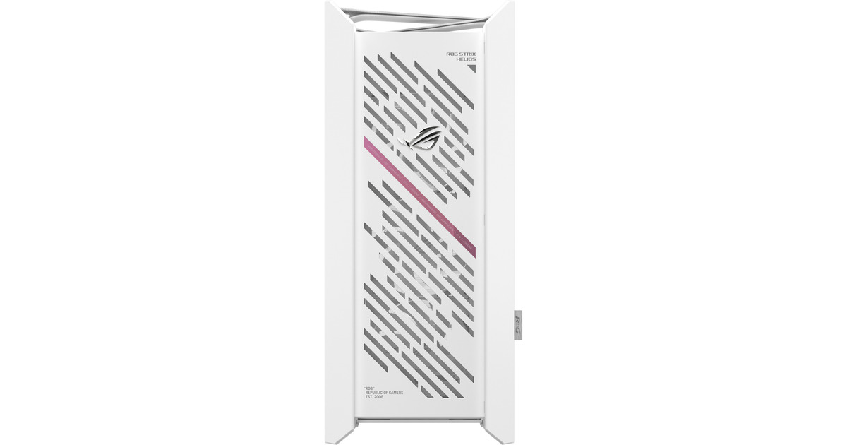 ASUSROG STRIX HELIOS II GX601S midi tower behuizing  (Wit | 4x USB-A | 2x USB-C | RGB | Tempered Glass)