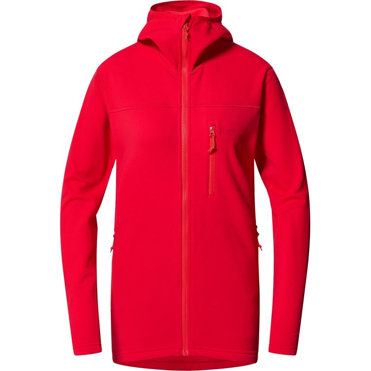 Haglöfs Rosson Mid Hood Women Bright Red